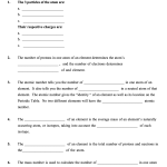 Atomic Structure Worksheet